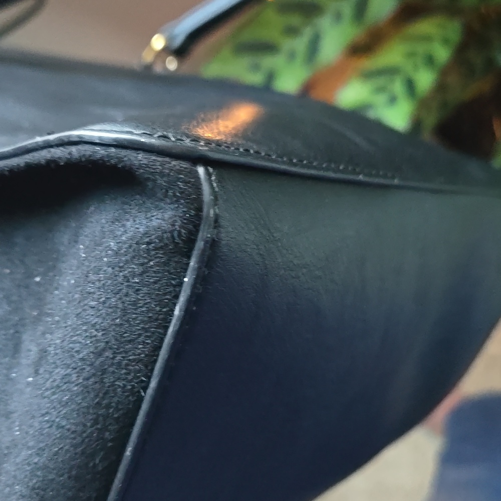 Rachel Zoe Black Tote with Gold Accents - Picture 11 of 17